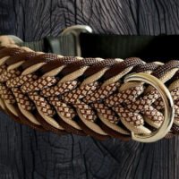 Collier Paracorde"Python" Personnalisable-Réglable.