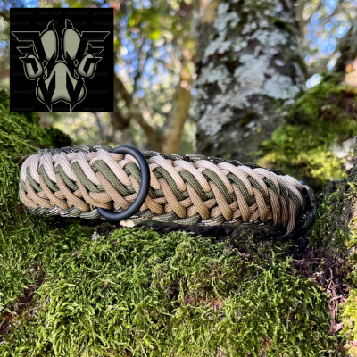 Collier Paracorde Matou Werwolf.K9 Personnalisable Réglable