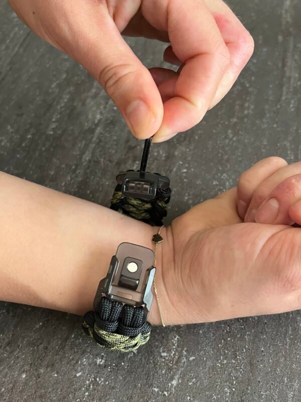 Bracelet Cobra Paracorde Tactical Voltcord – Image 3