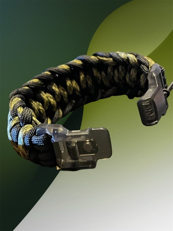 Bracelet Paracorde Tactique Fermeture magnétique – Image 7